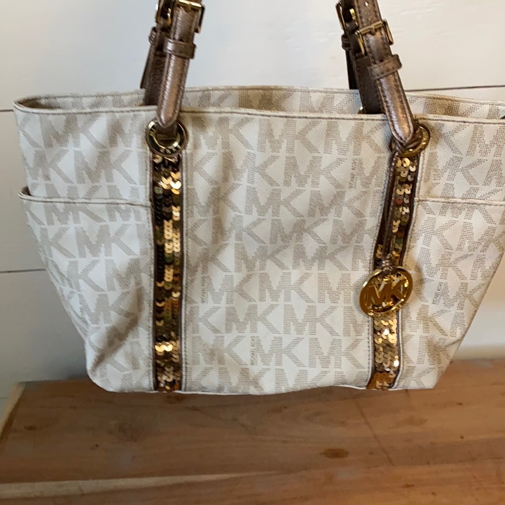 Michael Kors sequins purse